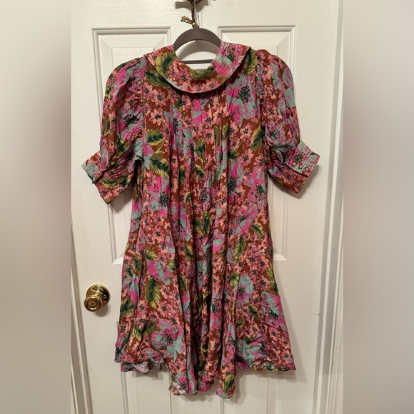 FREE PEOPLE ~ Moon Chaser Mini Dress ~ Size S - Picture 12 of 16
